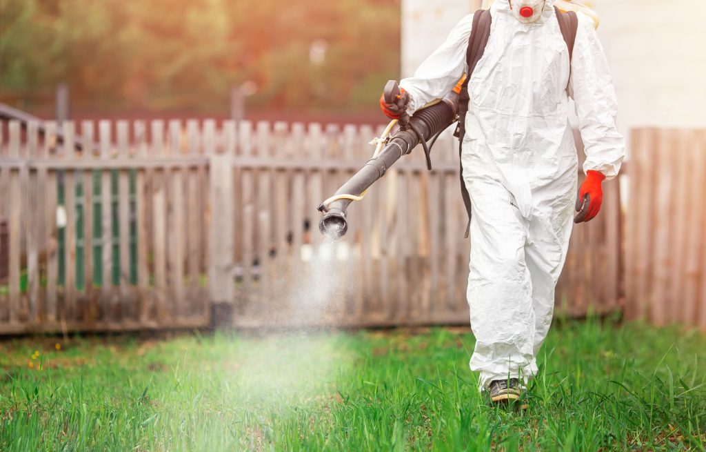 Mosquito spraying lawn-min